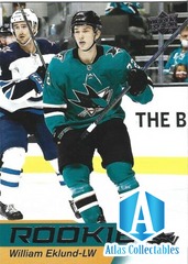 2021-22 Upper Deck Star Rookies William Eklund-Lw Rookie San Jose Sharks #24